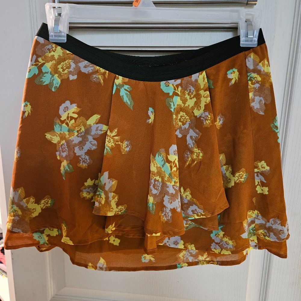 Volcom skater mini skirt